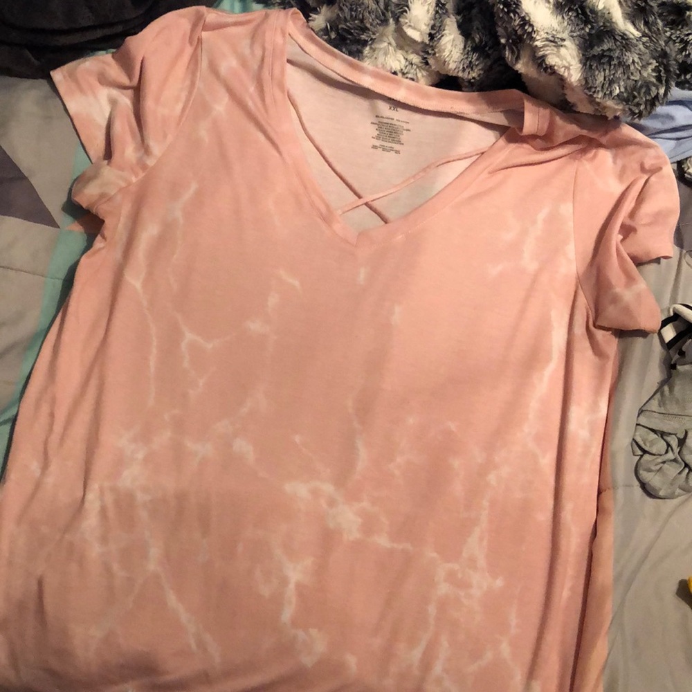 Marbled Washed Shirt